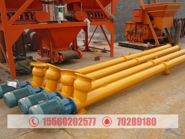 深圳魏經理采購的移動式螺旋輸送機已發貨，請