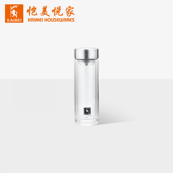 鈦晶雙層玻璃杯水杯（330mL）